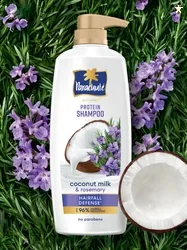 Parachute Advansed Hairfall Defense Protein Shampoo with Coconut Milk & Rosemary - 1 L
