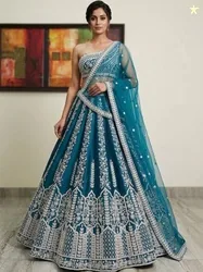 ZAALIMA FASHION Semi-Stitched Lehenga Blouse