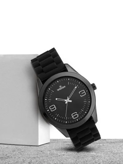 WROGN Men Black Analogue Watch WRG00046C
