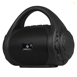 Zebronics ZEB-COUNTY 3W Wireless Bluetooth Portable Speaker With Supporting Carry Handle USB, SD Card, AUX, FM & Call Function. (Black)
