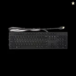 DELL KB216 Multimedia Keyboard with USB Interface, Plunger Keys Technology & Chiclet Wired USB Standard Desktop Keyboard Compatible with Desktop, Lapt