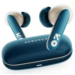 GOBOULT Y1 v2.0 Ear Buds Wireless with 60H Playtime, Zen Quad Mic ENC, 45ms Low Latency, Touch Contorl, Dual Device Pairing, Bluetooth 6.0, 13mm Bass