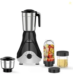 Lifelong LLMG39 500 W Mixer Grinder LLMG39 | 4 Jars | Black