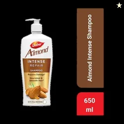 Dabur Almond Shampoo for Dry Hair Nourishes & Smoothens Hair