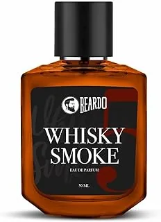 BEARDO Whisky Smoke Perfume for Men,50ml|Spicy,Woody-Oudh Scent Eau De Parfum|Long Lasting Mens Perfume|Best Date Night Fragrance Body Spray|Day gift