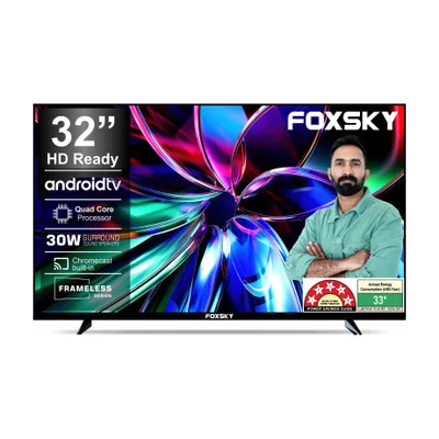 Foxsky 80 Cm 32 Inch Hd Ready Led Smart Android Tv