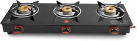 CELLO Trion 3 Burner Glass Manual Gas Stove (3 Burners)