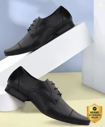 Bata Kord Men Synthetic Leather Lace Up Shoes For Men (Black , 7 ...more
