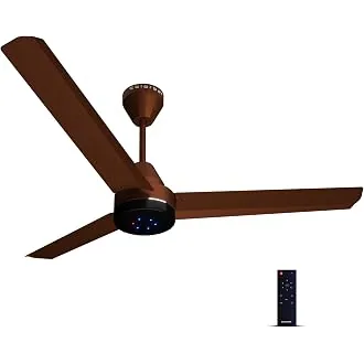 Colorbot Stella BLDC Ceiling Fans 1200mm | BEE 5 Star Rated Power Saver | AeroQuiet+ Technology | 370 RPM | Remote Control (Boost, Timer, LED, Reverse