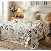 VAS COLLECTIONS Cotton AC Blanket for Single Bed (152 x 225 cm) | Reversible Soft Lightweight All-Season Blanket | Skin-Friendly & Breathable Comforte