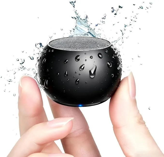 jbl Mini Bluetooth Speaker Ultra Wireless Speaker with Heavy Metal Electroplating | Round Mini Speaker, Power Button Controlled, Long Battery Backup &