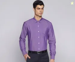 Men's Cotton Formal Shirt | Plain | Full Sleeve - Regular Fit (Available in Plus Sizes)