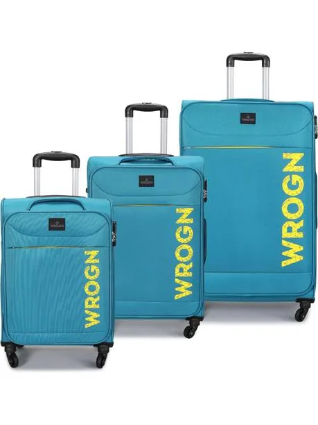 WROGN Aspire Set-3(22 Inch+26 Inch+ 30 Inch) Cabin & Check-in Set 4 Wheels - 30 inch