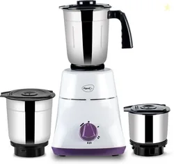Pigeon Favourite 3 Jar 500 Watts Mixer 500 W Juicer Mixer Grinder 16086 | 3 Jars | White, Purple