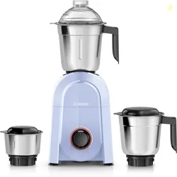 BOSCH CosMixx Pro 750 W Mixer Grinder MG8413C4SI | 3 Jars | Misty Blue