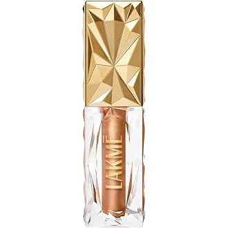 Lakme Be-jewel Satin Eye Tint |One-Step Liquid Eyeshadow | Air light Mousse Texture Waterproof - 08 Goddess 4.5ml