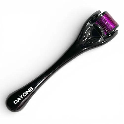 Dayons 1.5mm Derma Roller  Microneedling Roller & Microneedling Tool for Hair Growth, Beard Growth & Skin Care | Dermaroller for Scalp, Acne Scars, W