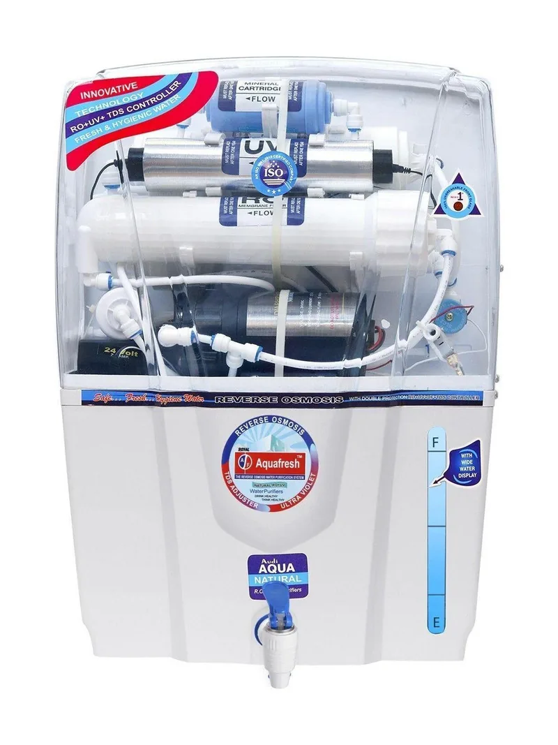 Aqua Fresh New EPICAQUA ADJUSTER 15 L RO + UV + UF + TDS Control Water Purifier White