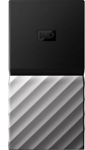 WD My Passport 1 TB External Solid State Drive (SSD) 540 Mb/s, USB 3.0, for Windows, MacOS High Sierra, Sierra, El Capitan Black, Grey