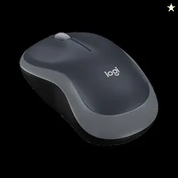 Logitech B175 Ambidextrous Optical Mouse with 1000 DPI, Smart Auto-Sleep Mode, Up to 12 Months Battery Life 2.4GHz Wireless, Black