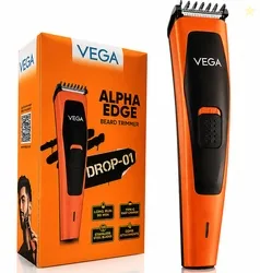 VEGA Alpha Edge Beard Groomer for Men with 4 Comb, USB C-Type Cha...more