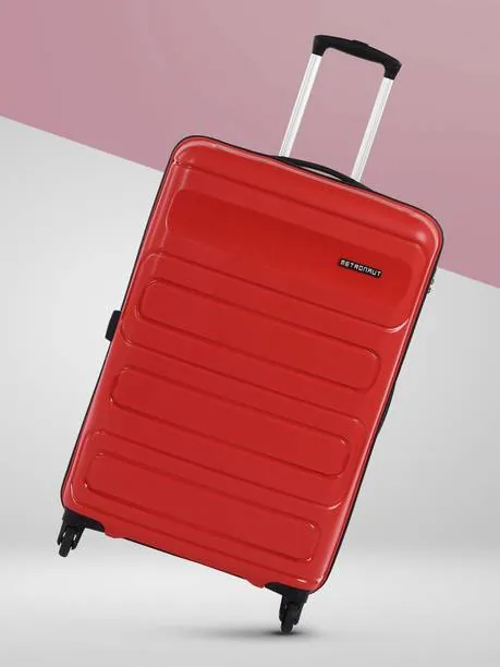 METRONAUT Large Check-in Suitcase (75 cm) 4 Wheels - FLOW - Red