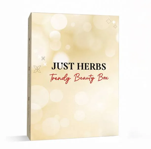 Just Herbs Trendy MakeUp Kit with Kajal, Lip Gloss, Cheek & Tint, Foundation, Strobe Cream (Pack of 5)