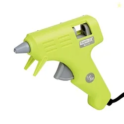 RAPID Fun2Fix G1010 Mini Glue Gun with Integrated Stand, 8W, for 7mm Glue Sticks (Free 6 Coloured Glue Sticks)
