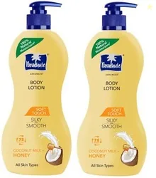 Parachute Advansed Honey Soft Body Lotion, 100% Natural, Dry Skin Moisturizer, Silky Smooth Skin 800 ml