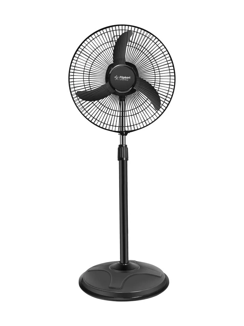 Flipkart SmartBuy FALCON | High Speed | Economy | Metal Body with 2 Year Warranty Ultra High Speed 400 mm Pedestal Fan Black | Pack of 1