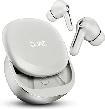 boAt Airdopes Prime 511, Volume Swipe Control, 50hrs Battery, 4Mics ENx, Multipoint Connection, App Support, Bluetooth Earbuds, TWS Ear Buds Wireless