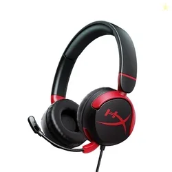 HyperX Cloud Mini  Wired Headset Compatible with PC, Chromebook, Nintendo Switch,PlayStation Controllers,Xbox Controllers,Phones,Laptops,Tablets,Tuck